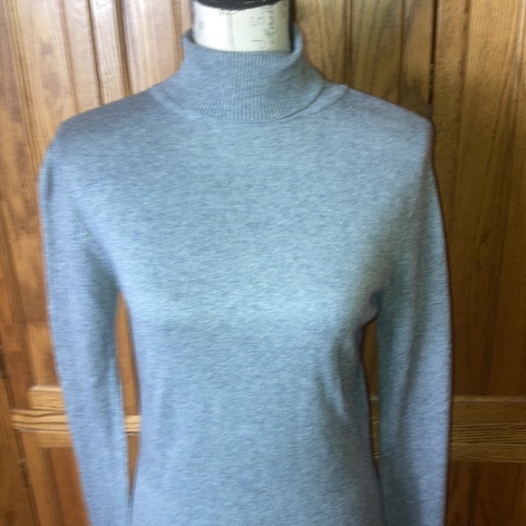 Saks Fifth Ave silk/cashmere turtleneck - Picture 2 of 7